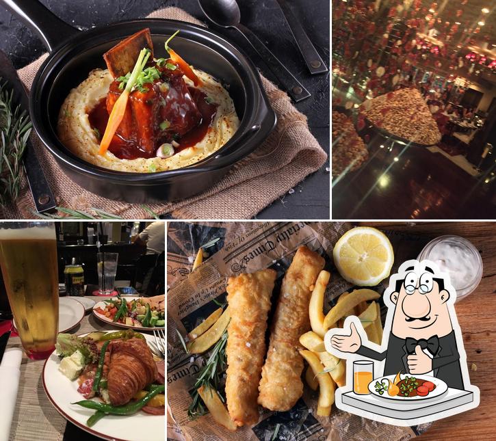 Long's Bar & Restaurant, Dubai, Sheikh Zayed Rd Restaurant menu and