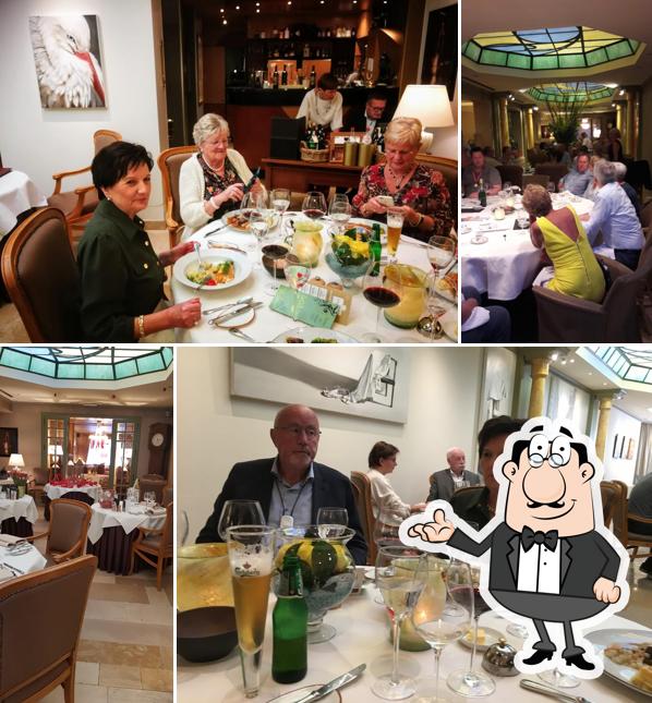 L'intérieur de Ooievaar Restaurant
