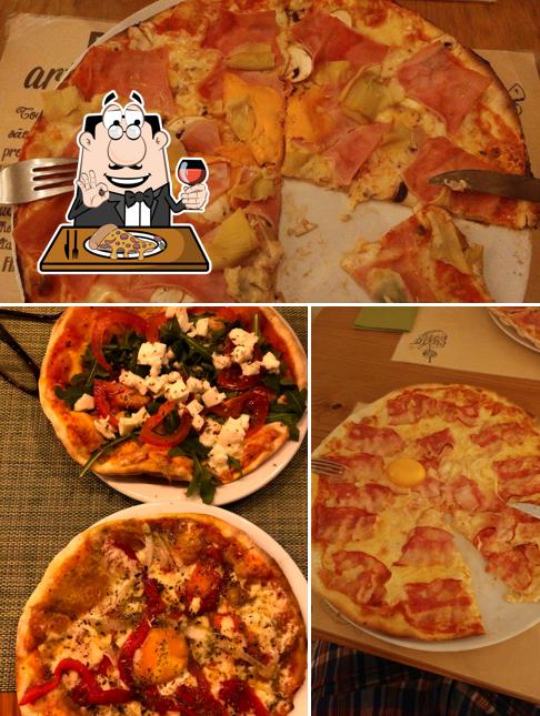 No Presto Pizza Porto, você pode provar pizza