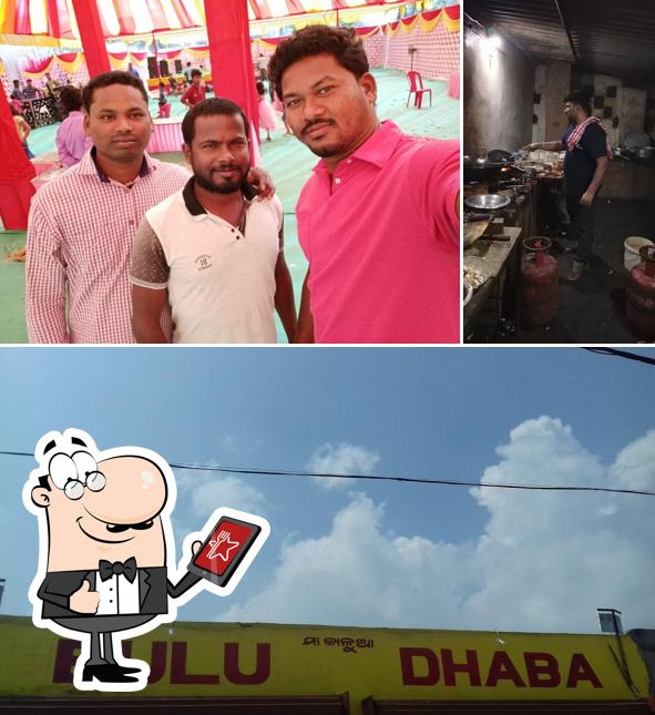 The exterior of Bulu Dhaba