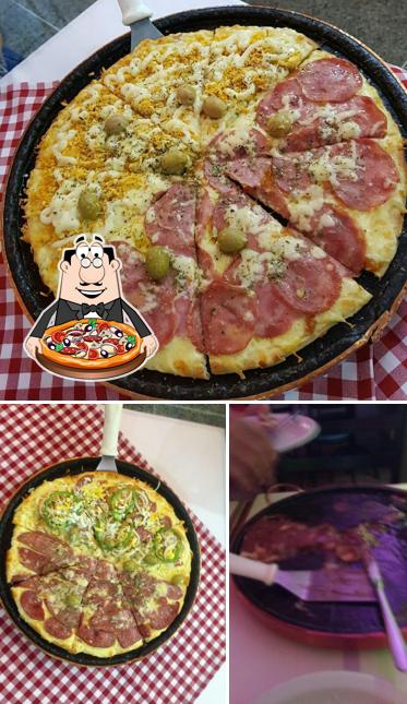 Prueba una pizza en Pizza Lounge Brasil