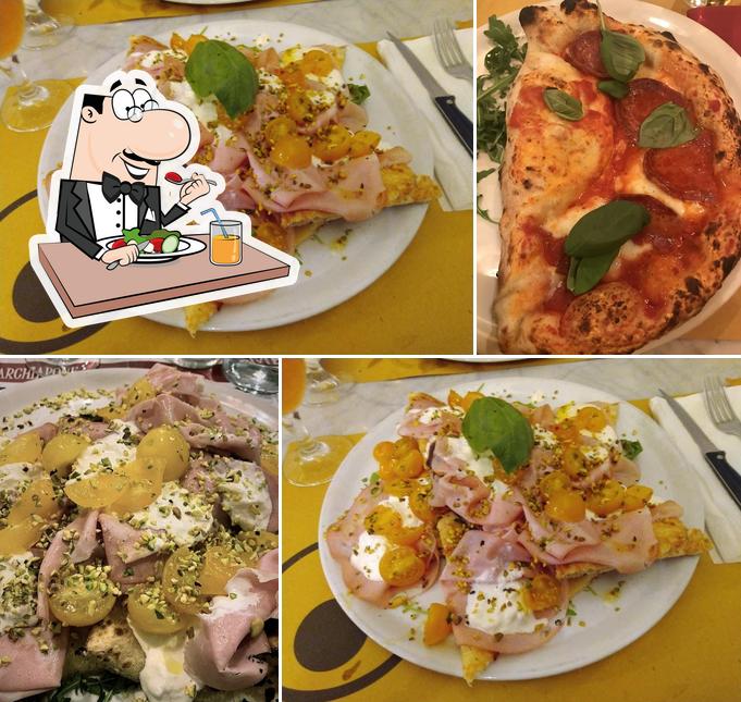 Nourriture à Sarchiapone pizzeria Torino