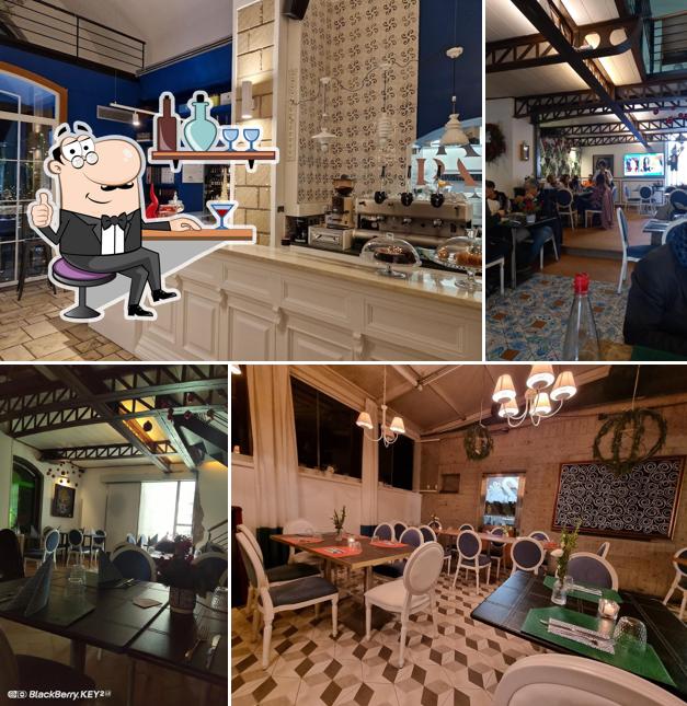 Gli interni di Palazzo Vialdo