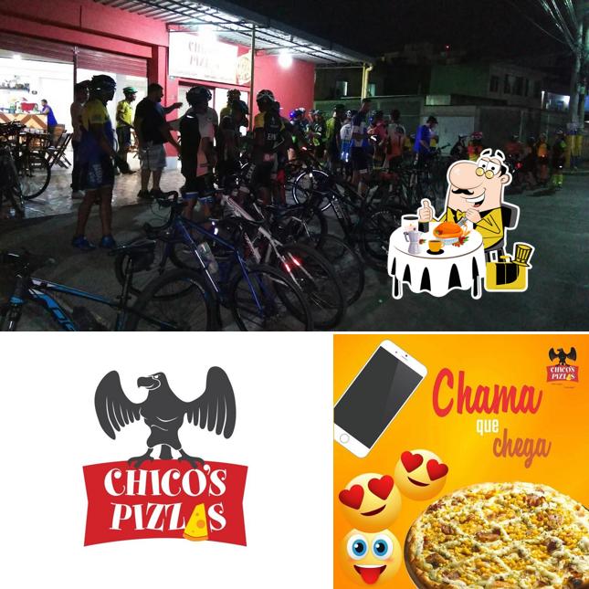 Comida em Chico’s Pizzas