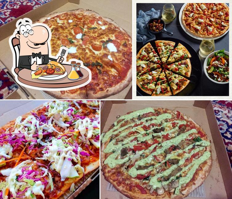 Crust Pizza Grange in Grange Restaurant menu and reviews