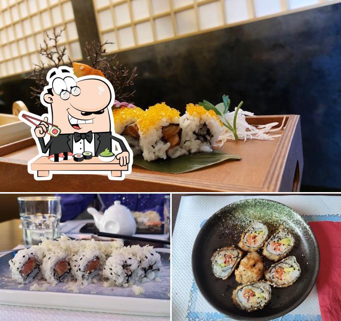 Prova le diverse opzioni di sushi