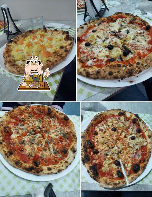 Prenditi tra le svariate varianti di pizza