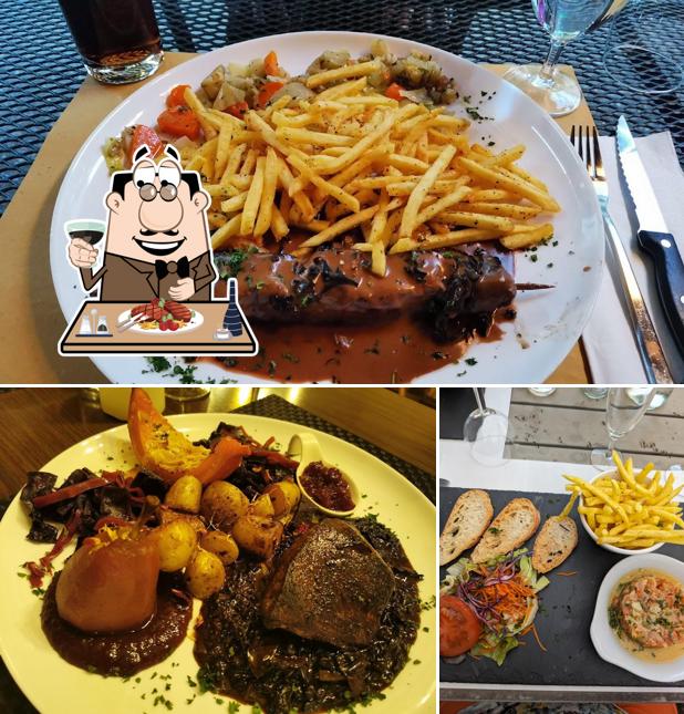 Ordina i un pasto a base di carne a Martins, Restaurant du Tennis club d’Onex