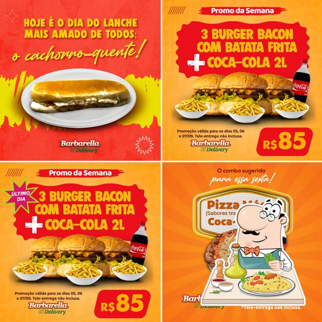 Platos en Barbarella Delivery