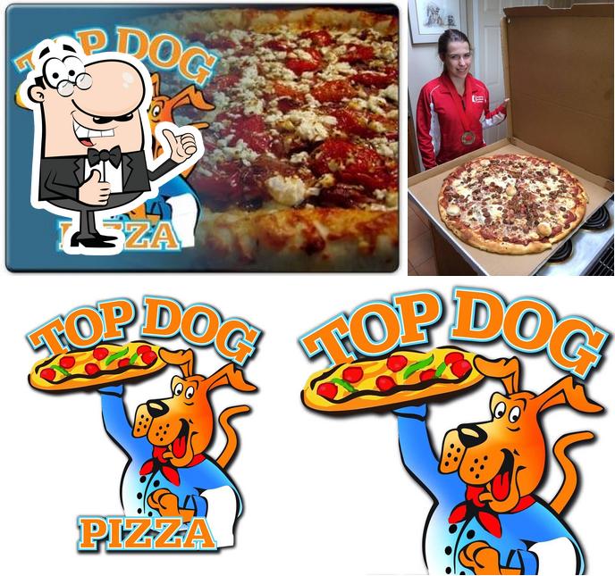 Это фотография пиццерии "Top Dog Pizza & Donair."