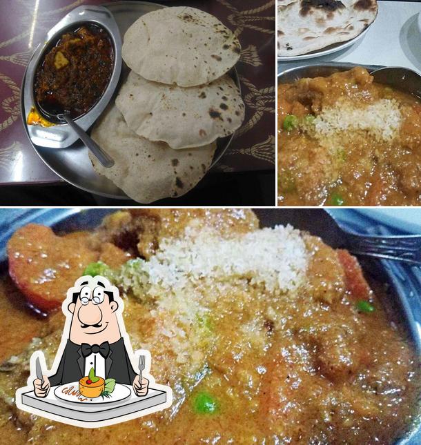 Food at Anarkali Restaurant