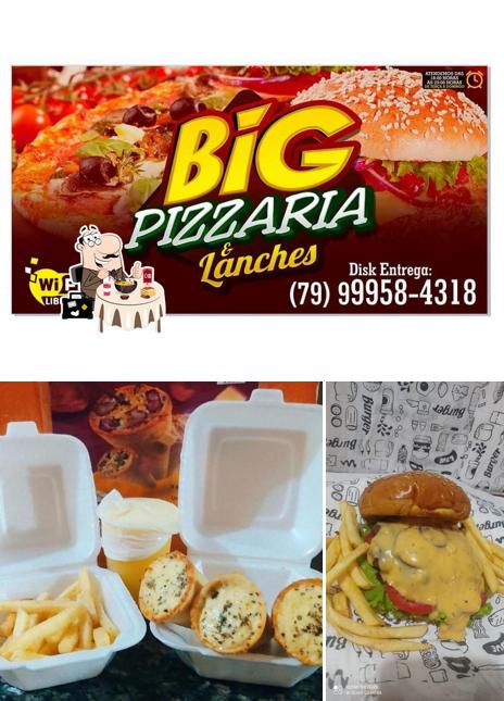 Comida em BIG PIZZARIA E HAMBURGUERIA