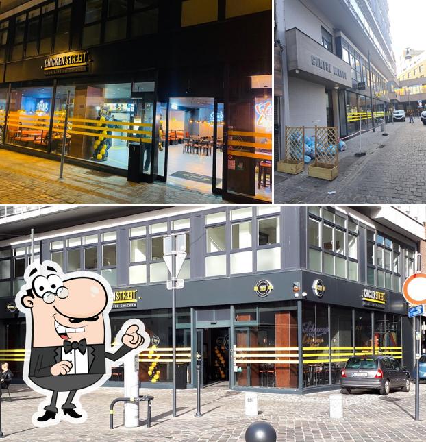 Voici l’image indiquant la extérieur et nourriture sur Chicken Street Charleroi