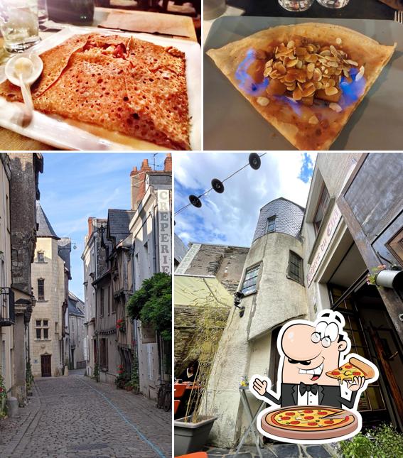 Prenez des pizzas à La Crêperie du Château Angers