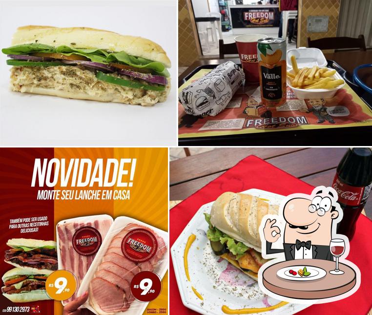 Comida em Freedom Hot Sub