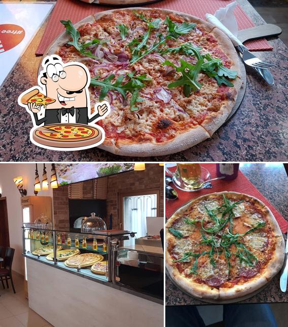 Probiert eine Pizza bei Pizzeria ILCorso fast food