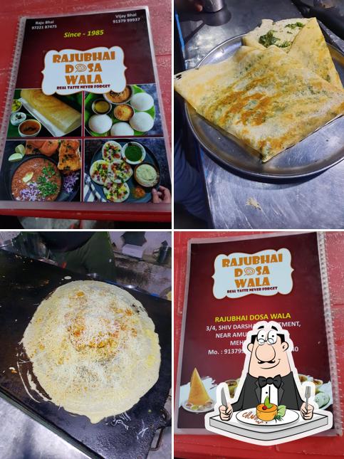 Food at Raju Bhai Dosa Wala