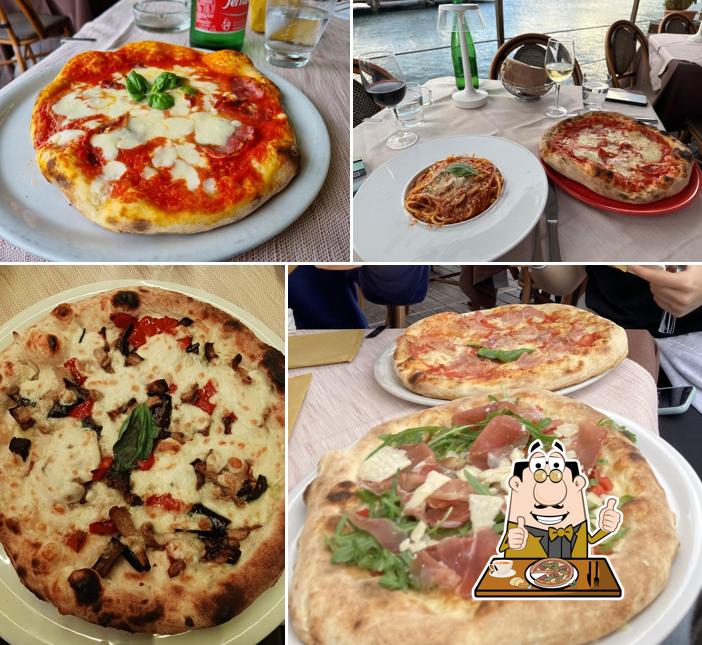 A Ristorante Ruccio, puoi goderti una bella pizza