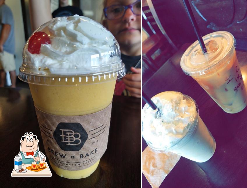 Enjoy a drink at Brew N Bake