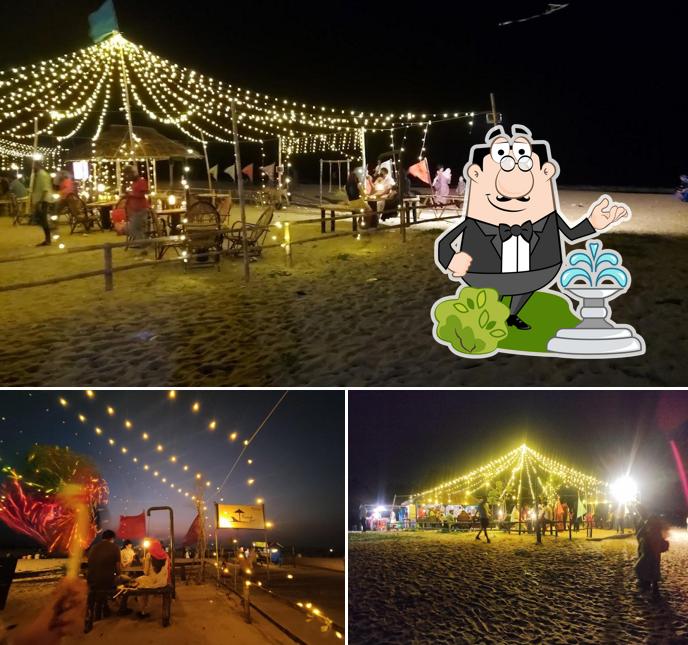 The exterior of Beach Fort Cafe