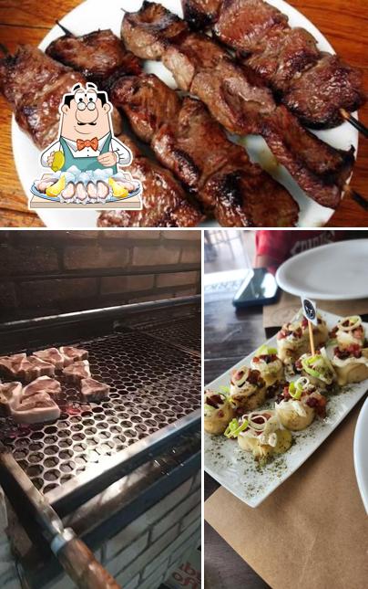 Ostras em Espetaria do Sul Americana