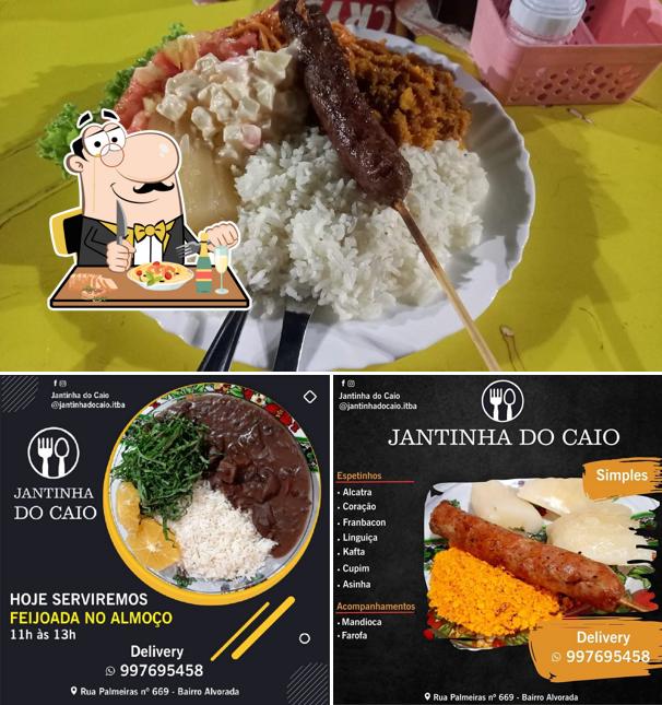 Comida em Jantinha do Caio