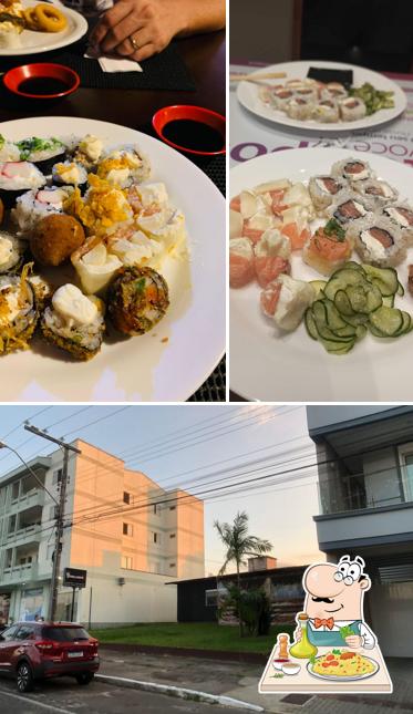 O Meu Japa Sushi se destaca pelo comida e exterior