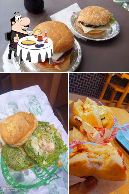 Try out a burger at Burger Point