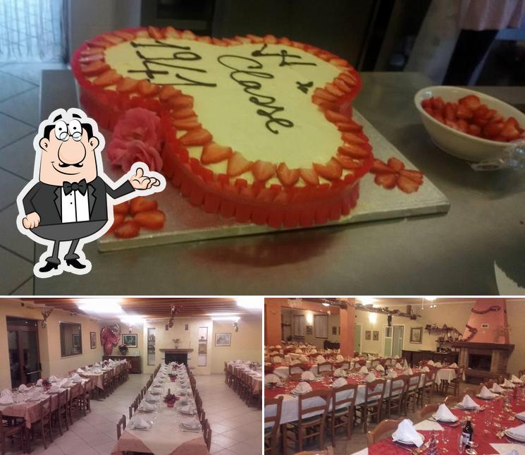 La foto della interni e torta di Cascina Combattuta