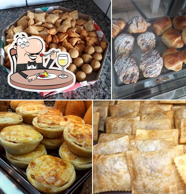 Comida em Sandeli Restaurante e Croissanteria