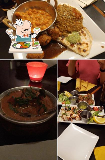 Food at Tulsi Indian Restaurant
