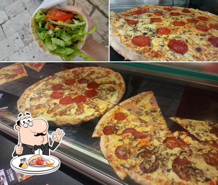 Essayez des pizzas à TuttoBene Pizzeria & Fast Food
