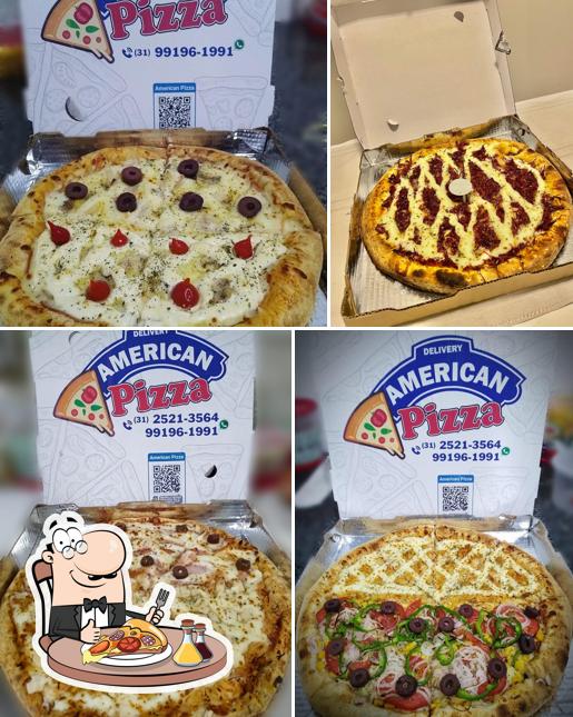 No American Pizza Betim, você pode degustar pizza