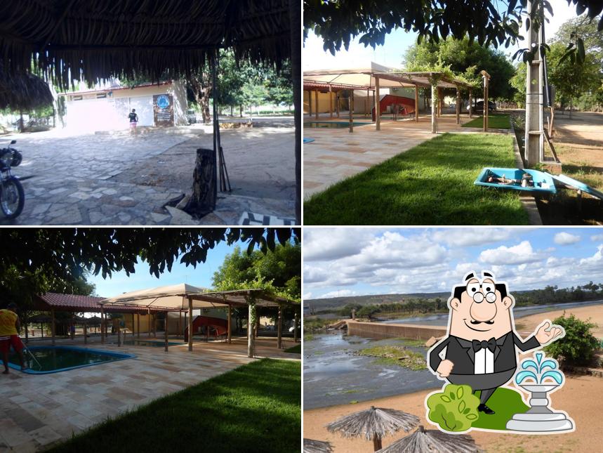 o exterior é uma característica importante do Barraca Moacir