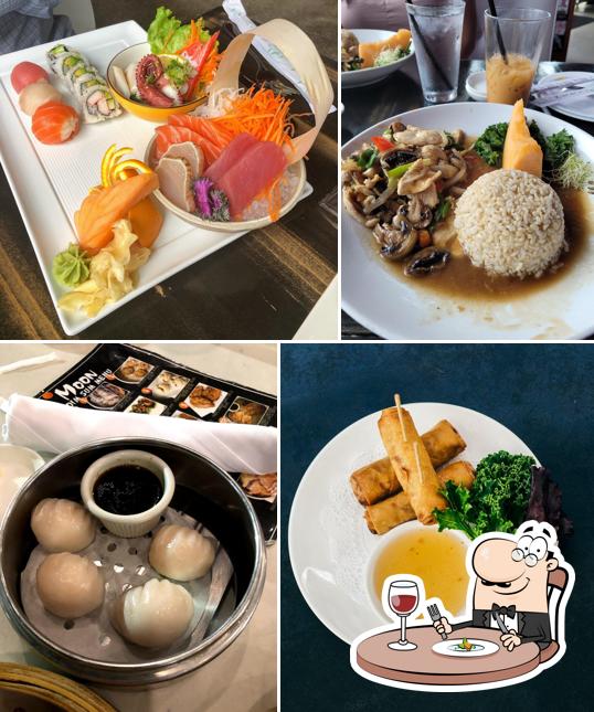 Meals at Moon Thai & Japanese