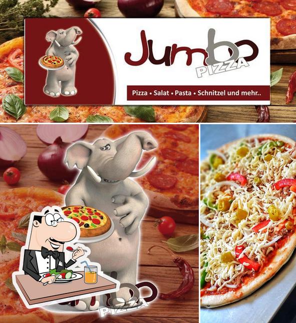 Food at Jumbo Pizza Lieferservice
