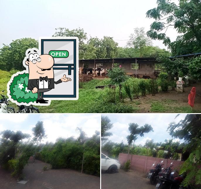 The exterior of Trupti Veg & Non-Veg Restaurant