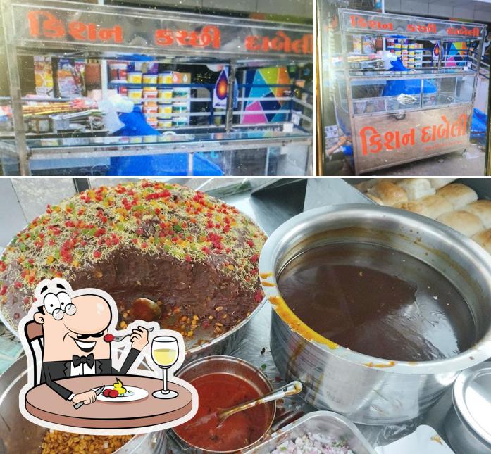 Food at Kishan Dabeli