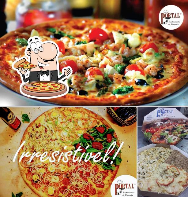 Consiga pizza no Portal Restaurante e Pizzaria