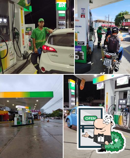 Veja imagens do exterior do Posto Petrobras