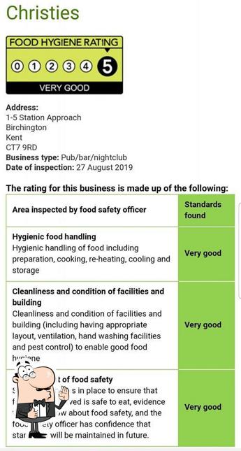 Find the best place to eat in BirchingtononSea, summer 2024