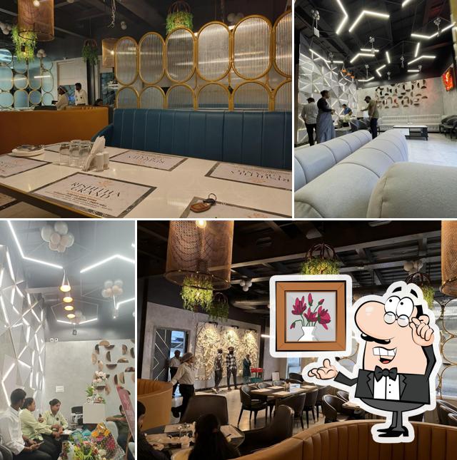 Check out how Rishitha Grand - Multi Cuisine Restaurant & Udupi Tiffins & Banquet Hall looks inside
