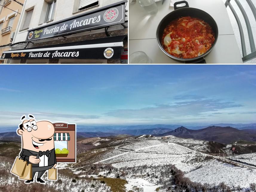 puerta de ancares bar, Vega de Espinareda Menú del restaurante
