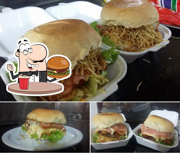 Peça um hambúrguer no Burguer Monster