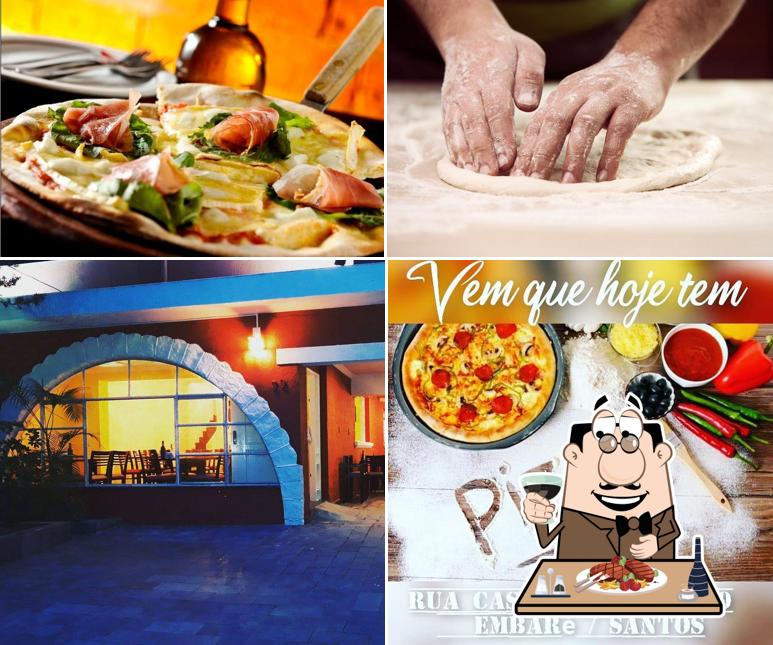 Prove refeições de carne no Pizzas Vicenzo