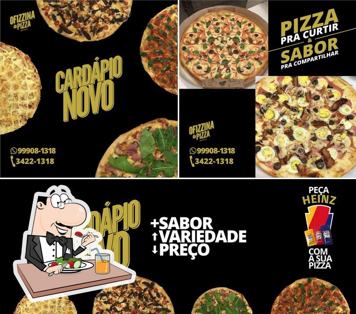 Comida em Ofizzina da Pizza