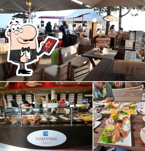 Здесь можно посмотреть снимок ресторана "Falkenthal Seafood – Restaurant Kurpromenade"