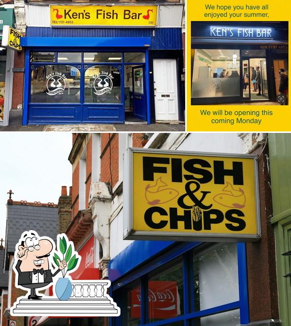 Ken’s Fish Bar in London Restaurant menu and reviews