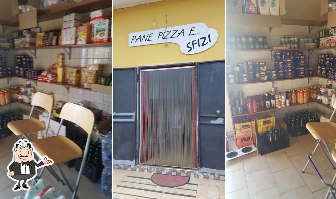 Gli interni di Pane Pizza e.... Sfizi