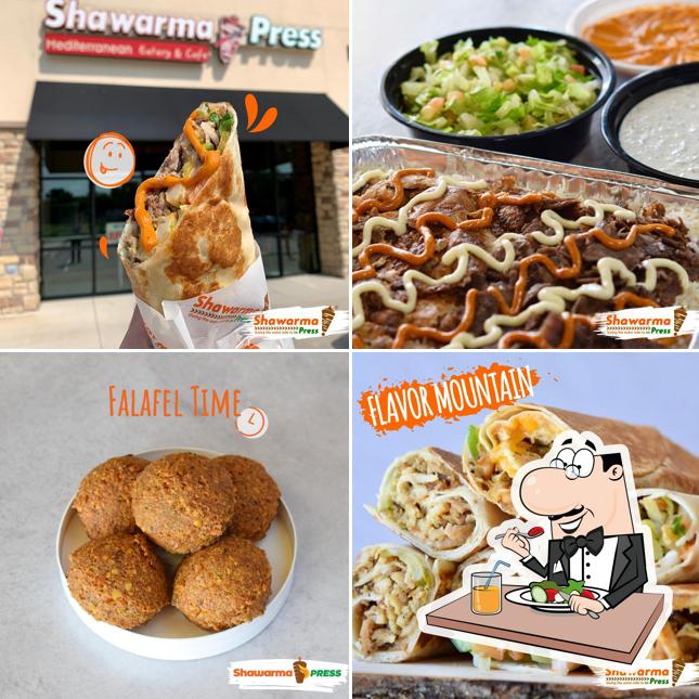 Shawarma Press in Plano Restaurant menu and reviews
